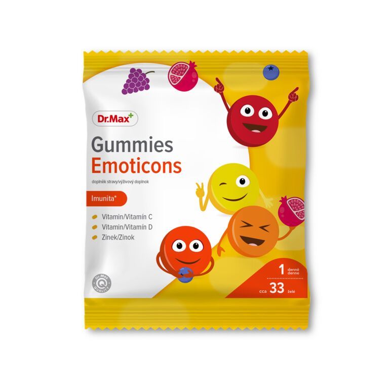 Dr. Max Gummies Emoticons želé 33 ks Dr. Max