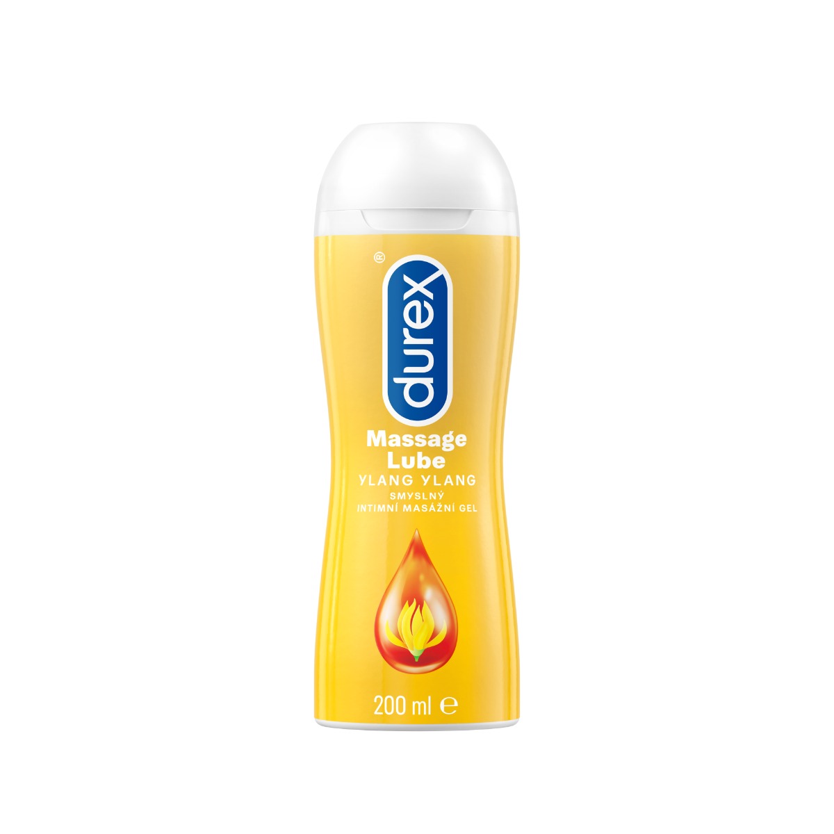 Durex Intimní masážní gel 2v1 Ylang Ylang  200 ml Durex