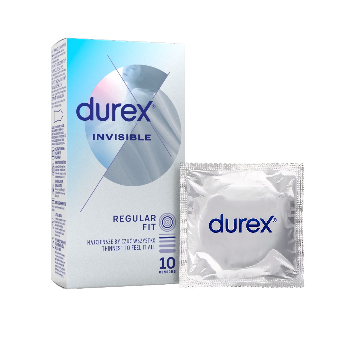 Durex Invisible kondomy 10 ks Durex