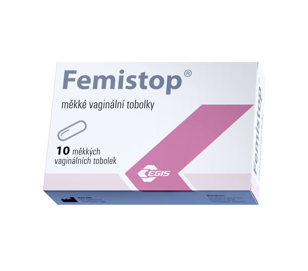 Femistop měkké vaginální tobolky 10 ks Femistop