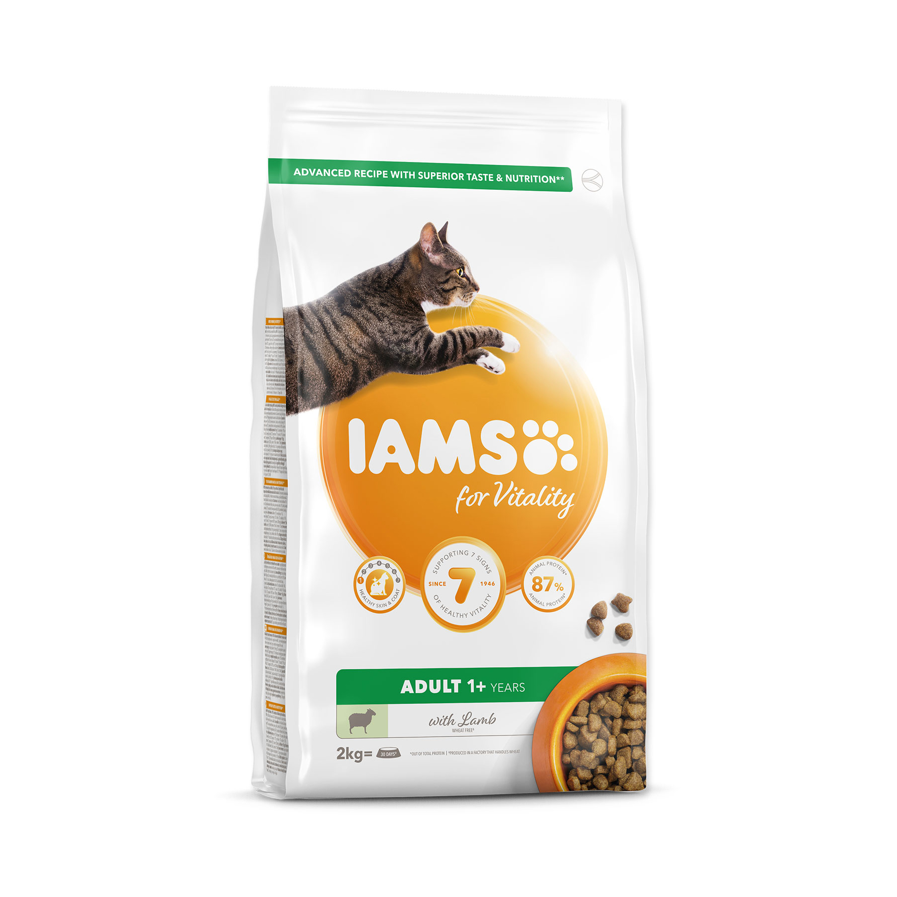 IAMS Cat Adult Lamb granule 2 kg IAMS
