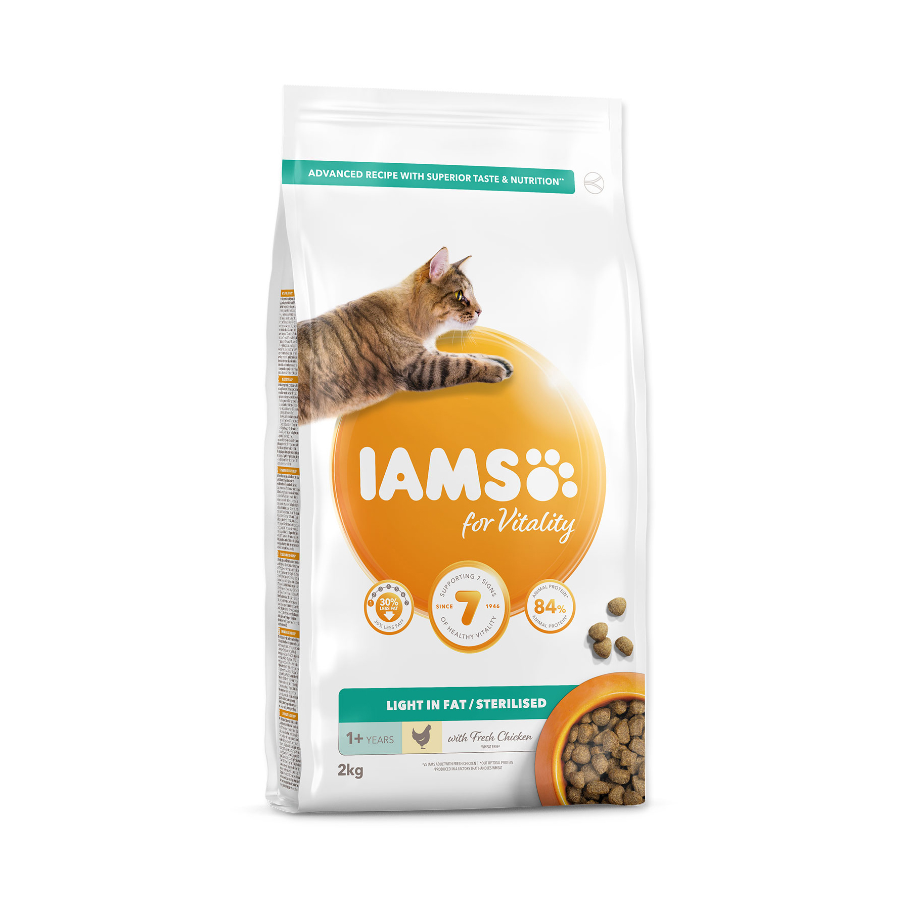 IAMS Cat Adult Weight Control/Sterilized Chicken granule 2 kg IAMS