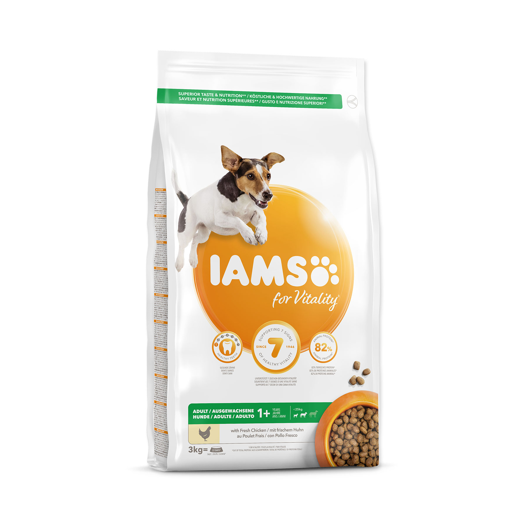 IAMS Dog Adult Small & Medium Chicken granule 3 kg IAMS