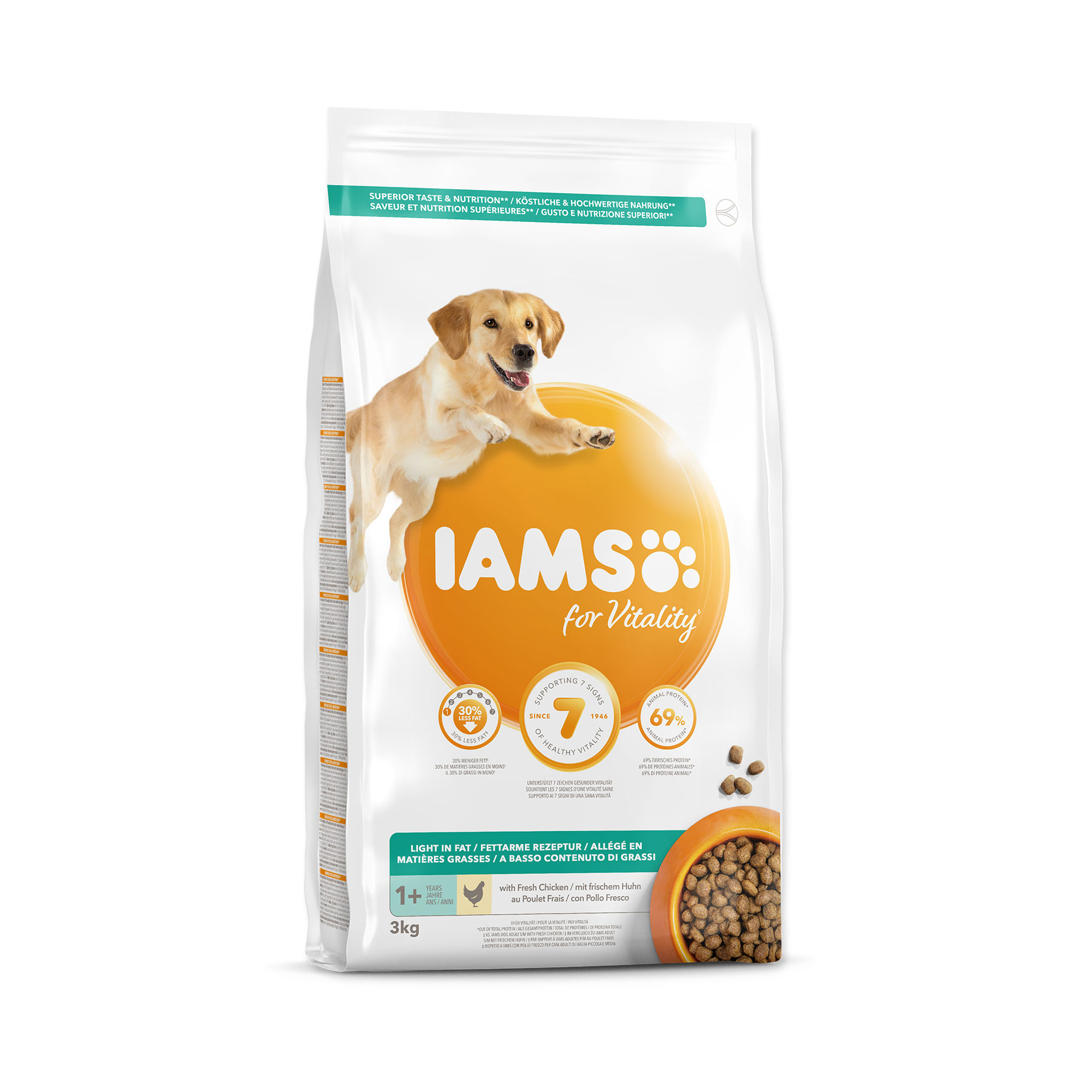 IAMS Dog Adult Weight Control Chicken granule 3 kg IAMS