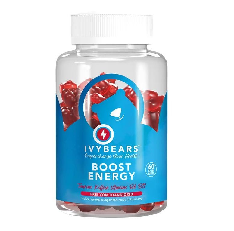 IvyBears Boost Energy vitamíny na energii 60 ks IvyBears