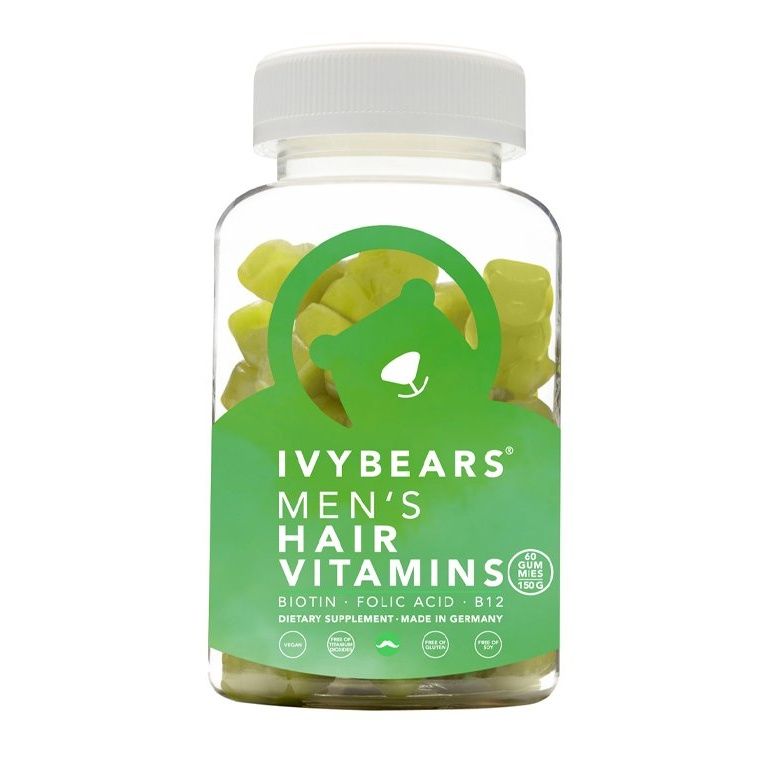 IvyBears Men´s Hair vlasové vitamíny pro muže 60 ks IvyBears