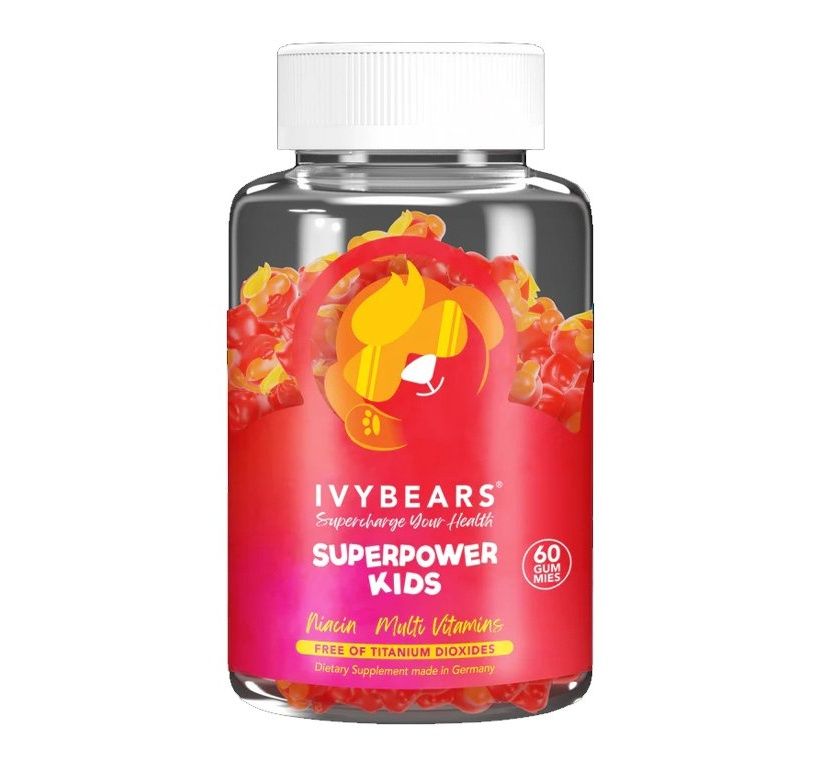 IvyBears Superpower Kids vitamíny pro děti 60 ks IvyBears