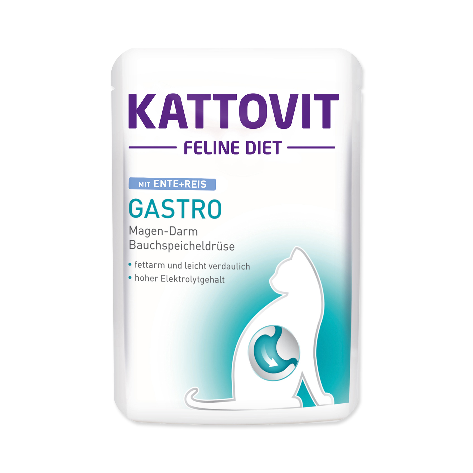 Kattovit Gastro kachna kapsička 85 g Kattovit