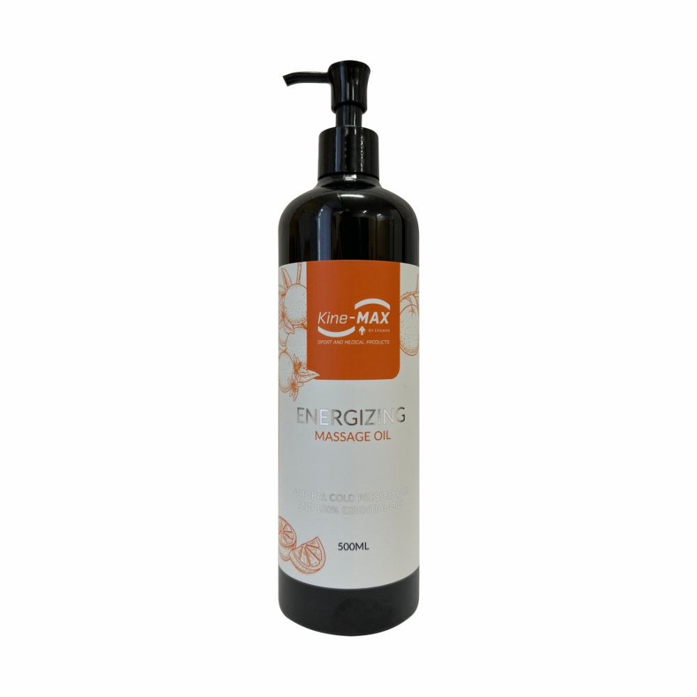 KineMAX Energizing Massage Oil masážní olej 500 ml KineMAX