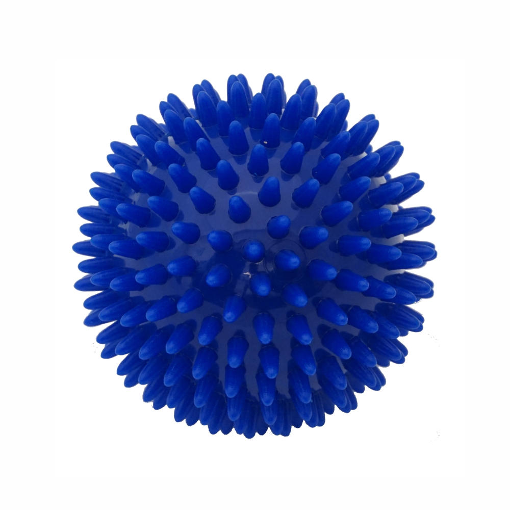 KineMAX Pro Hedgehog 9 cm masážní míček 1 ks modrý KineMAX