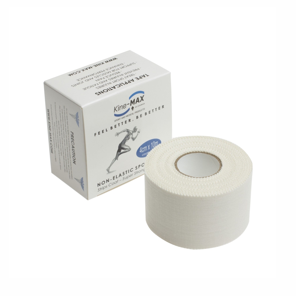 KineMAX Strips Coat 4 cm x 10 m neelastická tejpovací páska 1 ks KineMAX