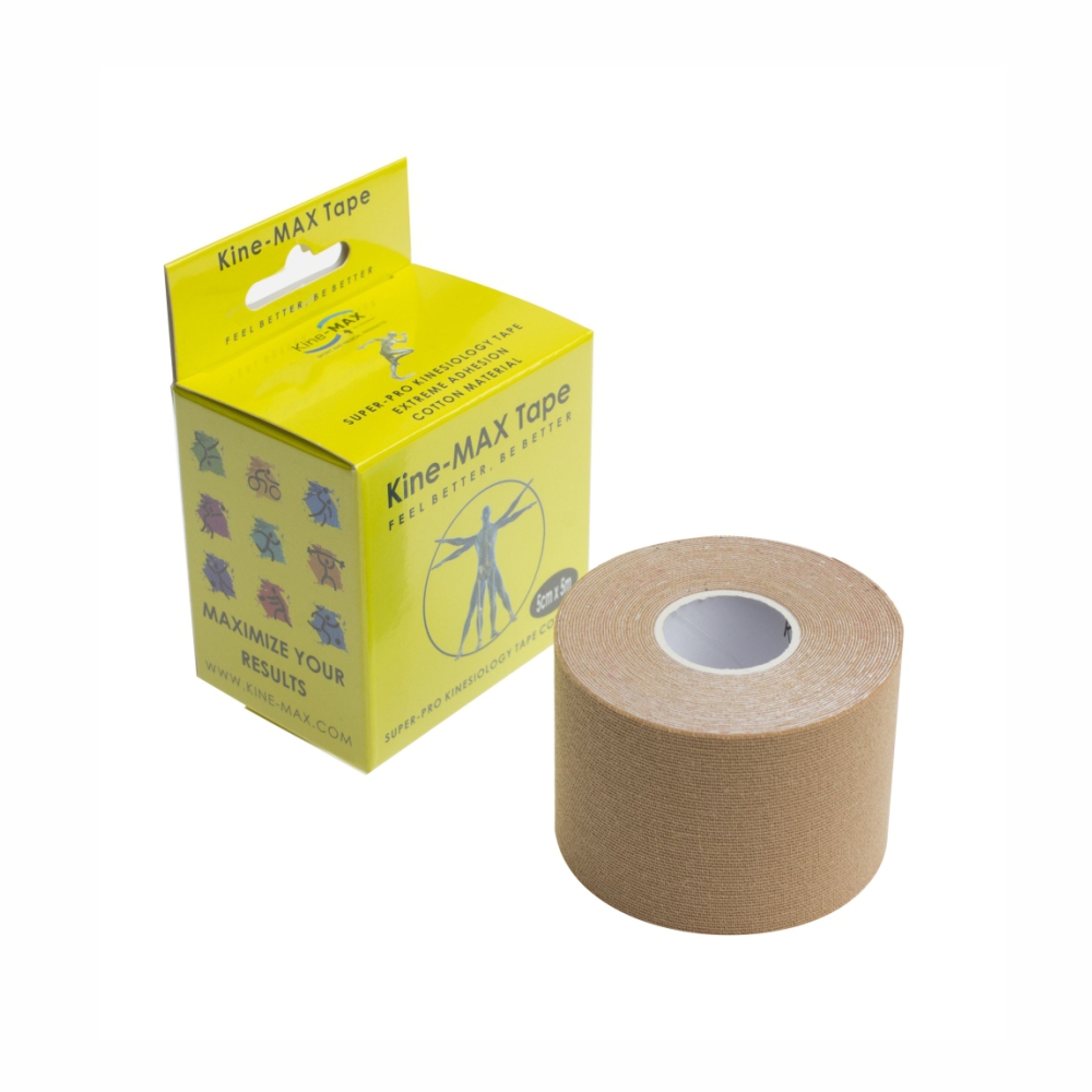 KineMAX SuperPro Cotton 5 cm x 5 m kinesiologická tejpovací páska 1 ks tělová KineMAX