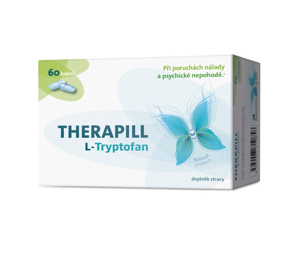 L-Tryptofan Therapill 60 kapslí L-Tryptofan