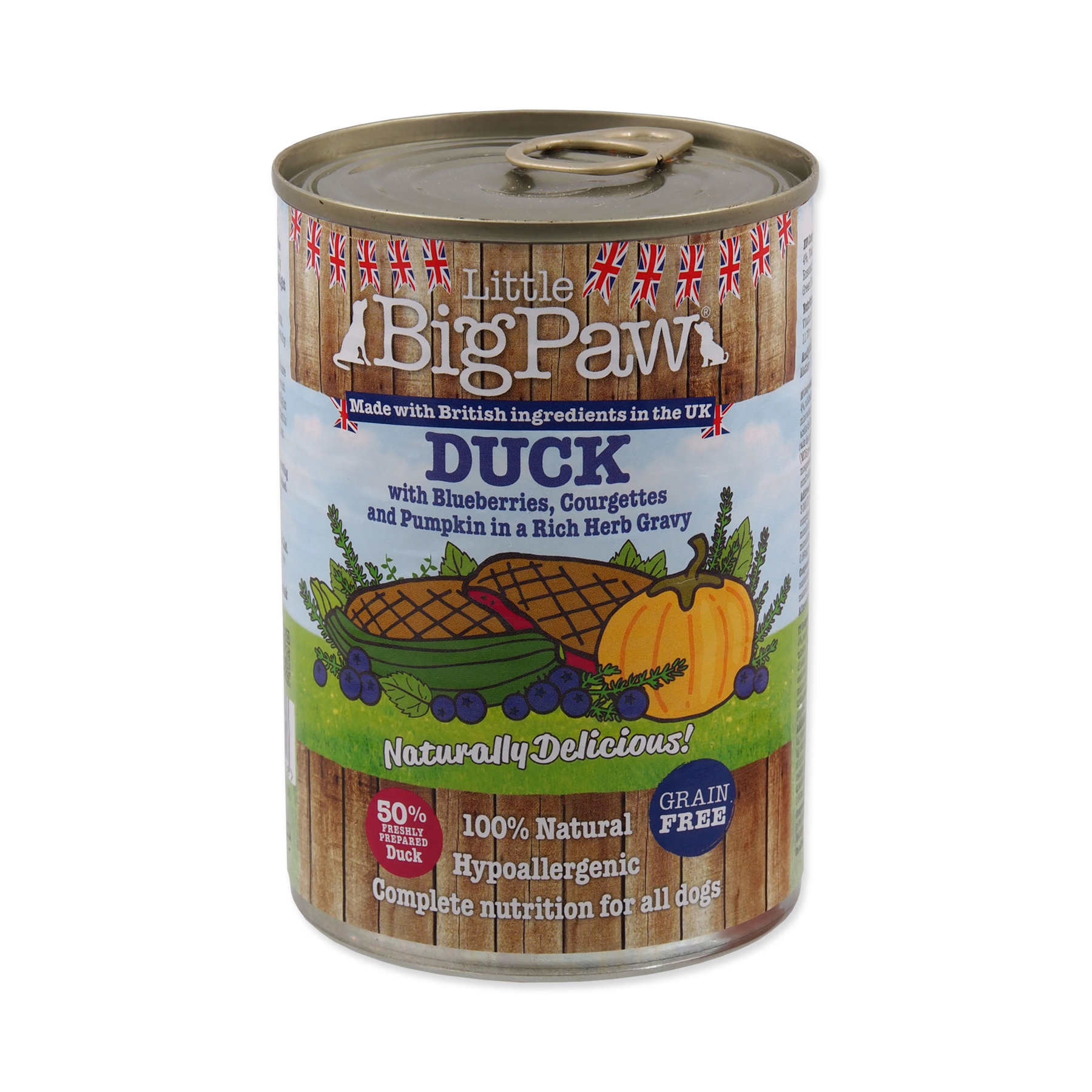 Little Big Paw Konzerva kachna 390 g Little Big Paw