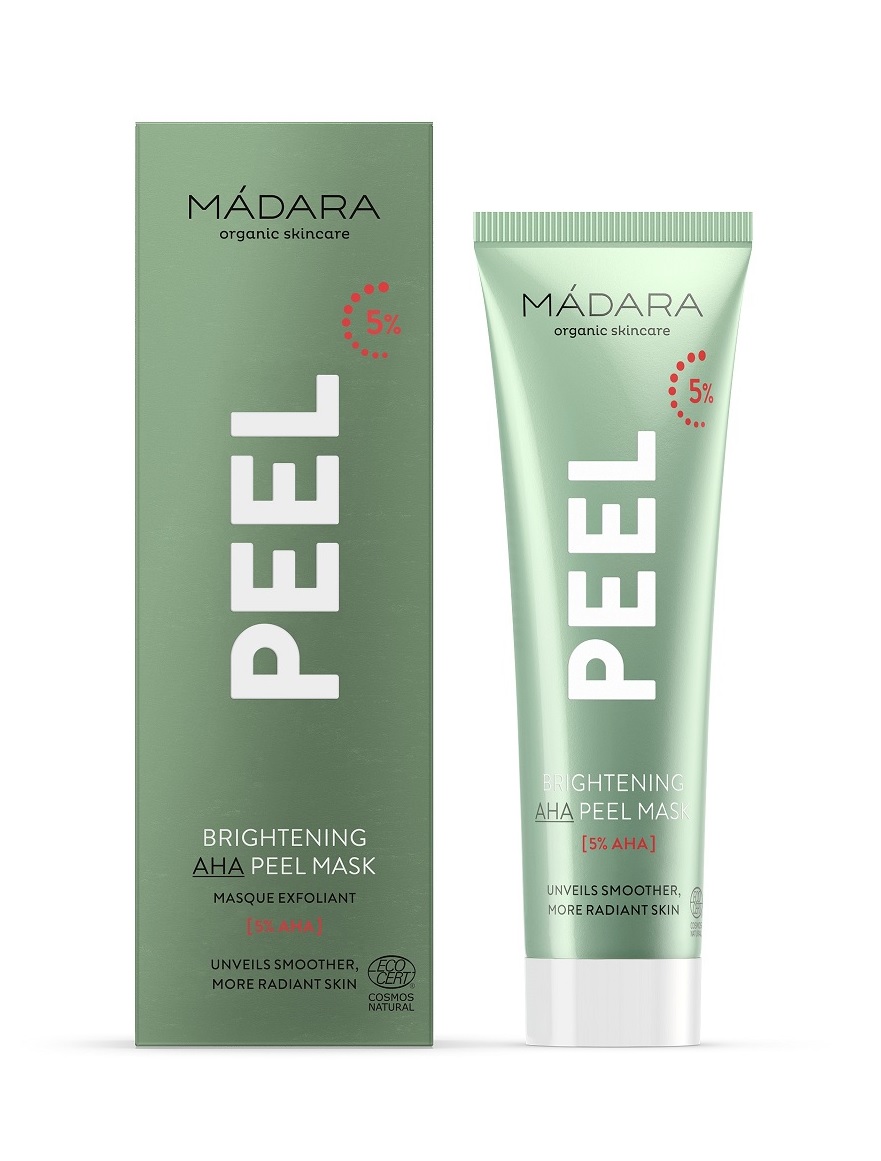 MÁDARA PEEL Rozjasňující peelingová maska s AHA kyselinami 60 ml MÁDARA