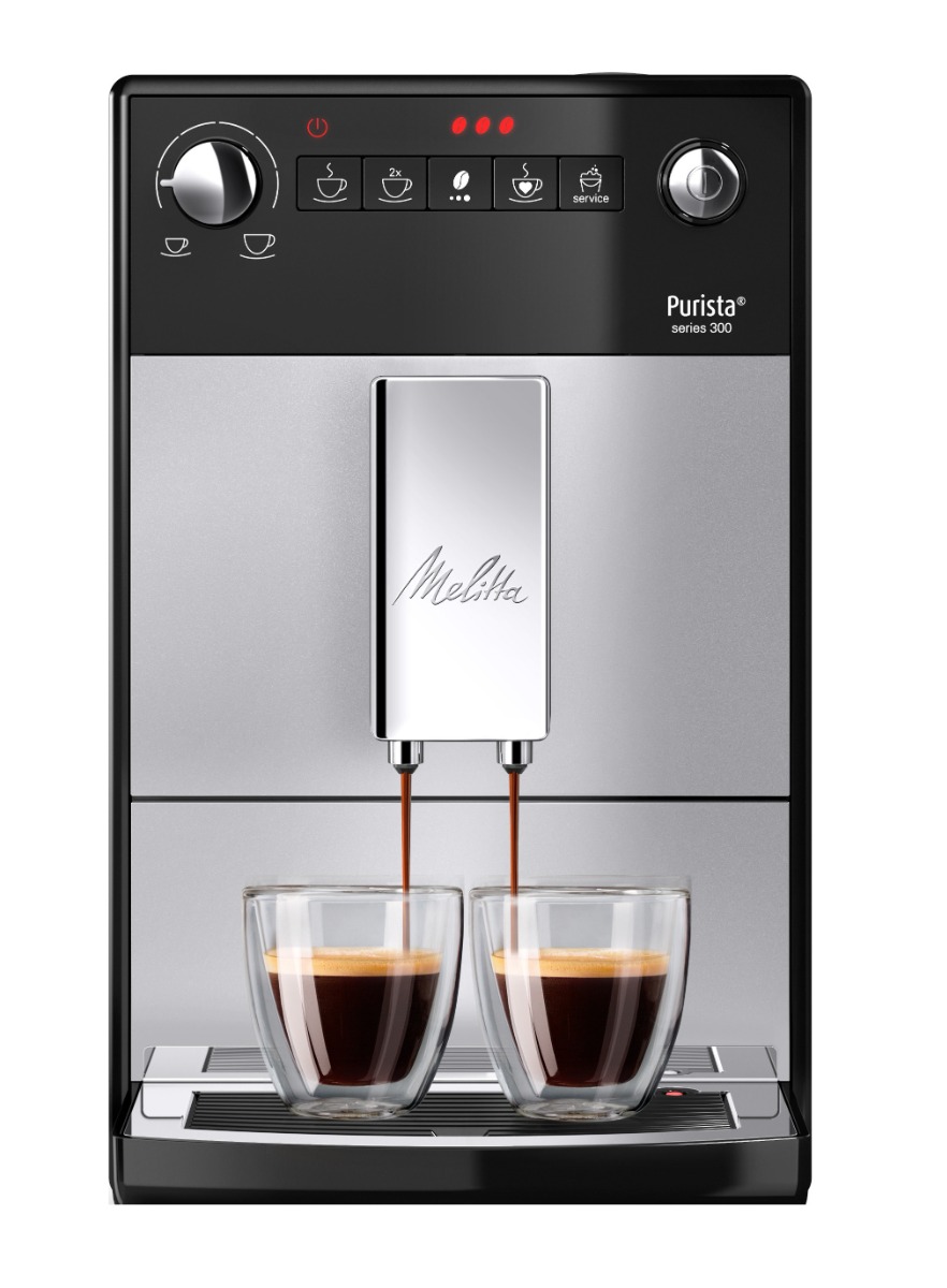 Melitta Purista plnoautomatický kávovar stříbrný Melitta