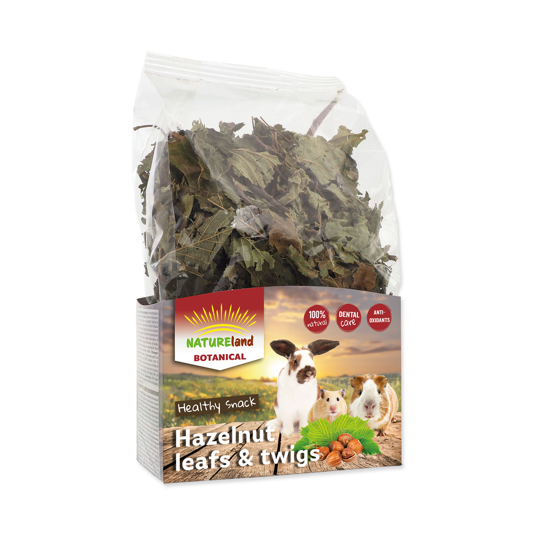 Nature Land Pochoutka Botanical větvičky z lísky 50 g Nature Land