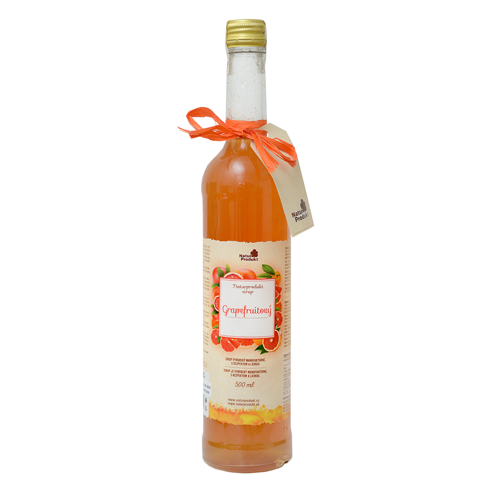 Naturprodukt sirup Grapefruitový 250 ml Naturprodukt