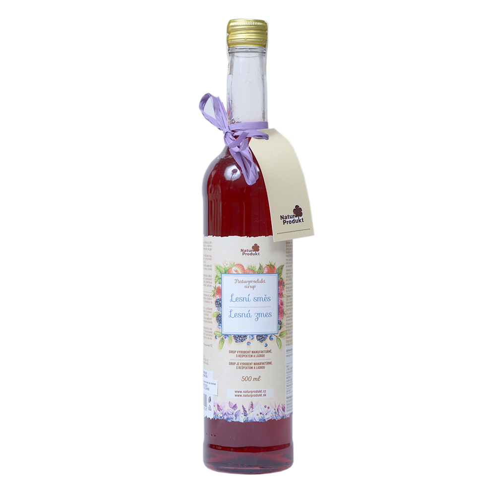 Naturprodukt sirup Lesní směs 500 ml Naturprodukt