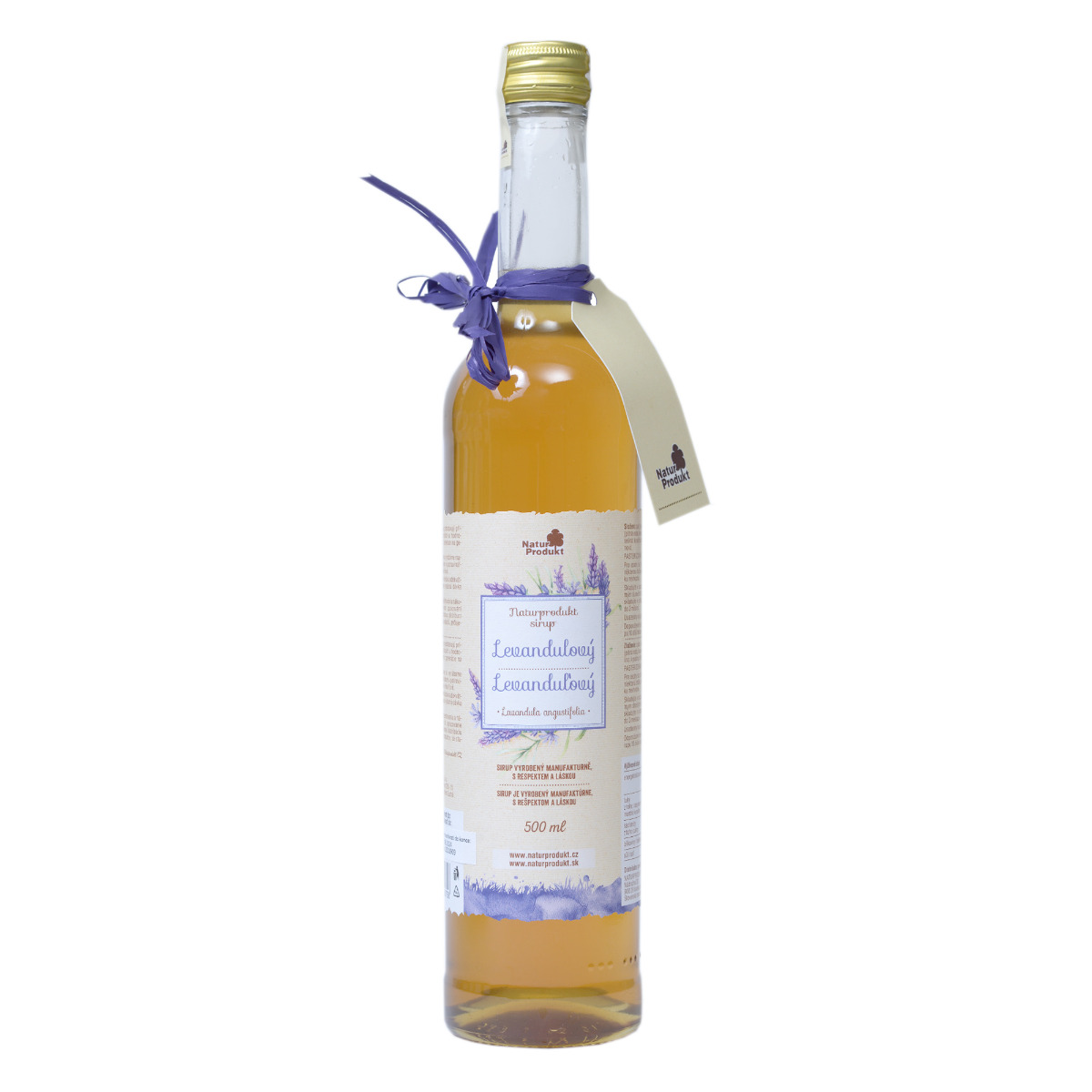 Naturprodukt sirup Levandulový 500 ml Naturprodukt