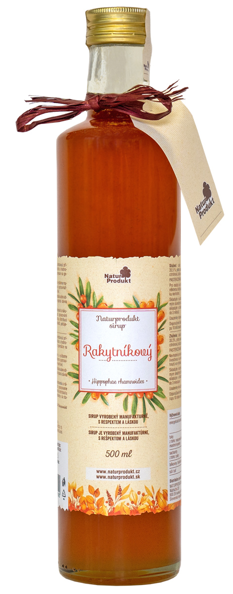 Naturprodukt sirup Rakytníkový 500 ml Naturprodukt