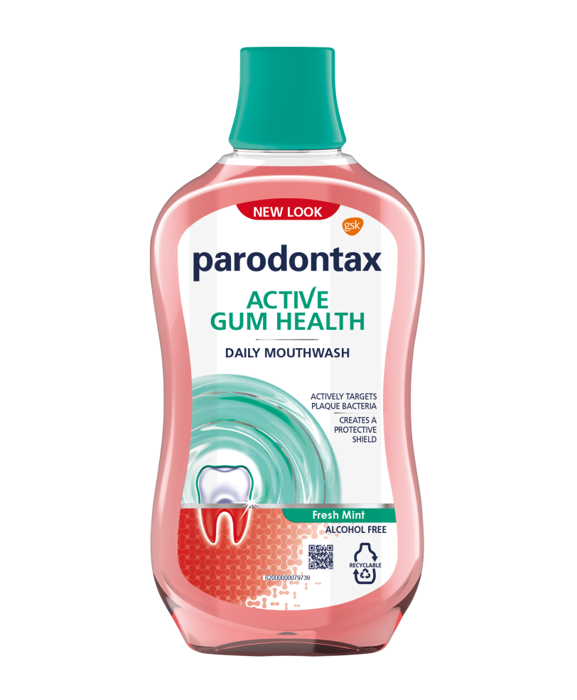 Parodontax Active Gum Health Fresh Mint ústní voda 500 ml Parodontax