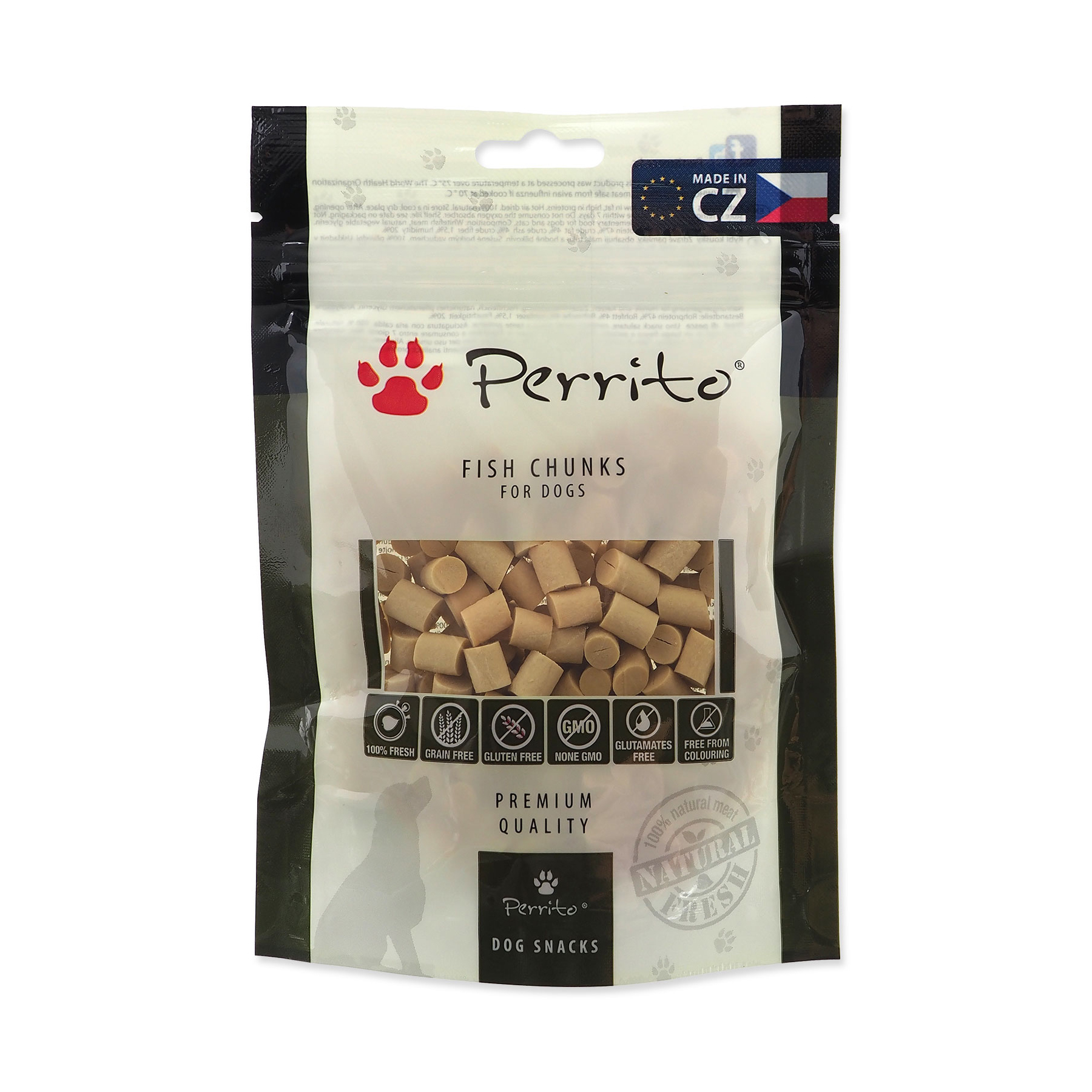 Perrito Pochoutka rybí kousky 100 g Perrito