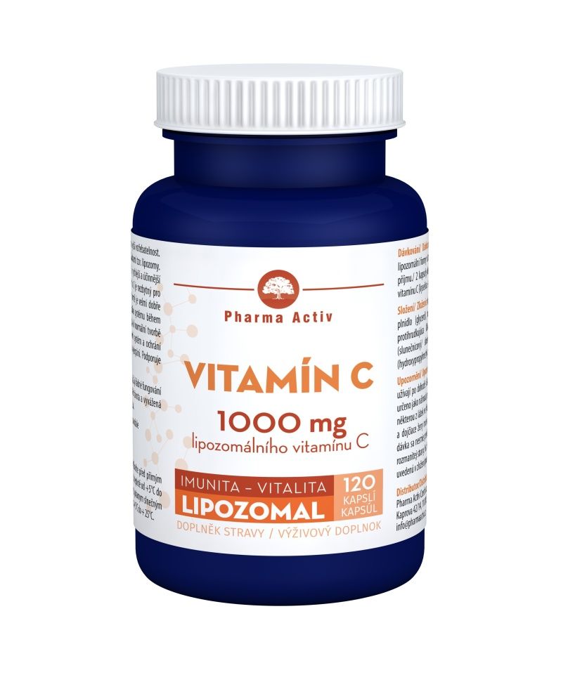 Pharma Activ Lipozomal Vitamín C 1000 mg 120 kapslí Pharma Activ