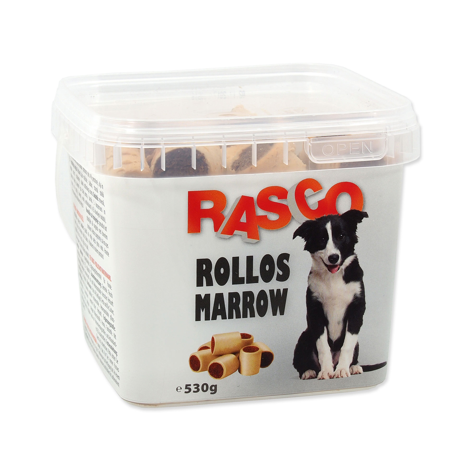 Rasco Pochoutka Rasco sušenky morkové rolky 3 cm 530 g Rasco