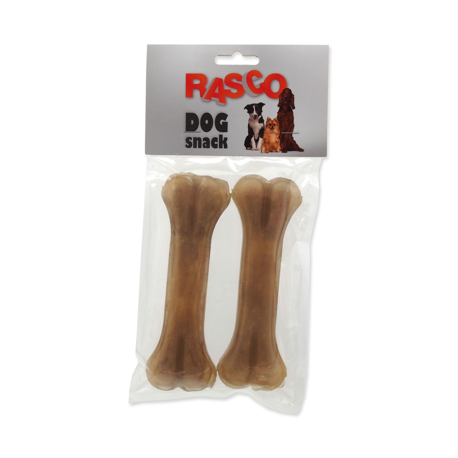 Rasco Pochoutka kost buvolí 15 cm 2 ks Rasco