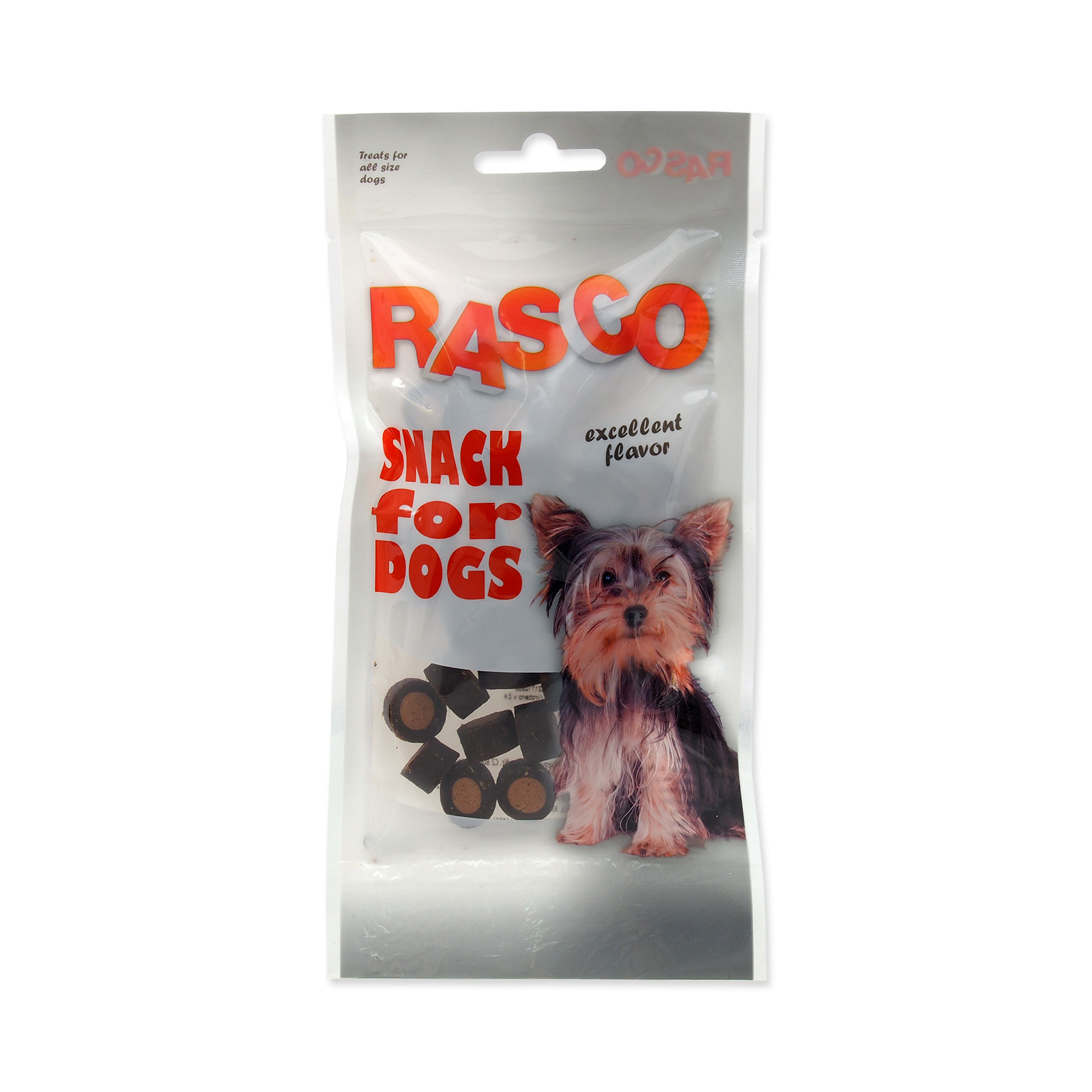 Rasco Pochoutka lososová kolečka 50 g Rasco