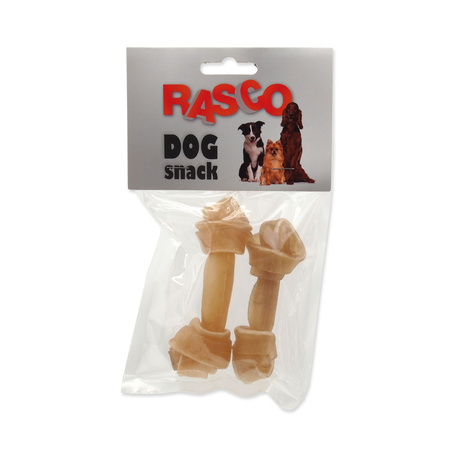 Rasco Pochoutka uzel buvolí 10 cm 2 ks Rasco