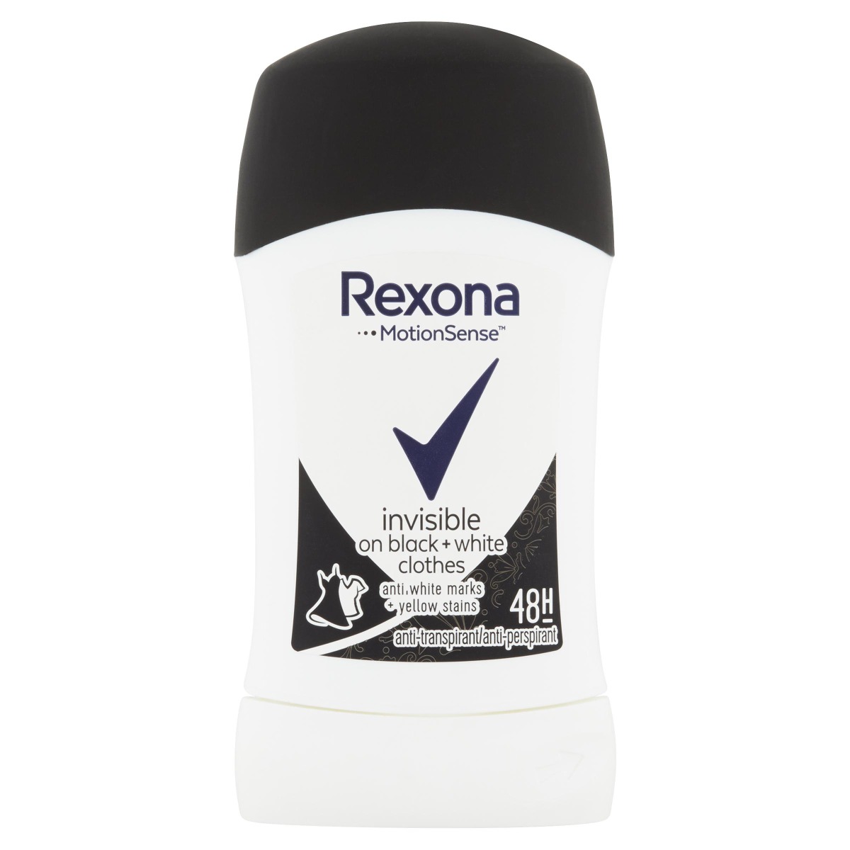 Rexona Invisible on Black & White clothes Antiperspirant stick 40 ml Rexona