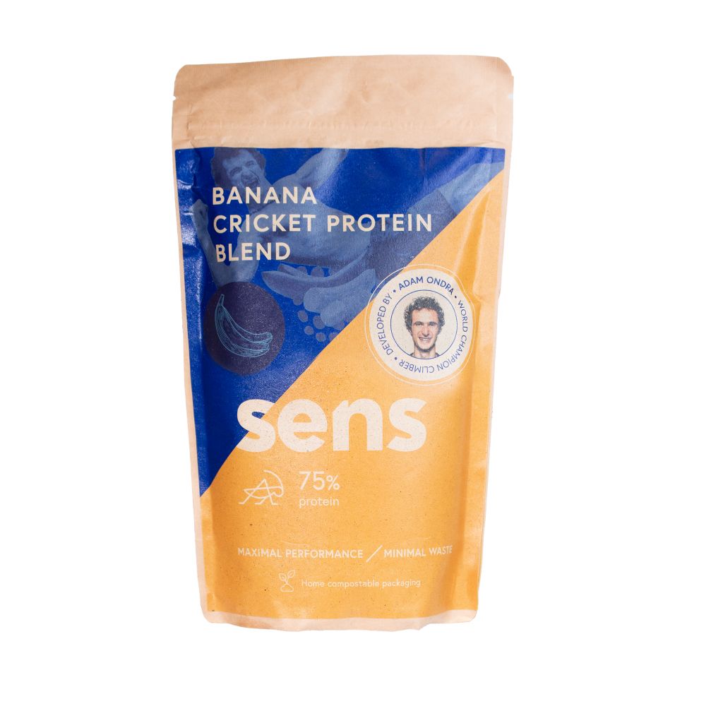 SENS Cricket Protein blend banánový 455 g SENS