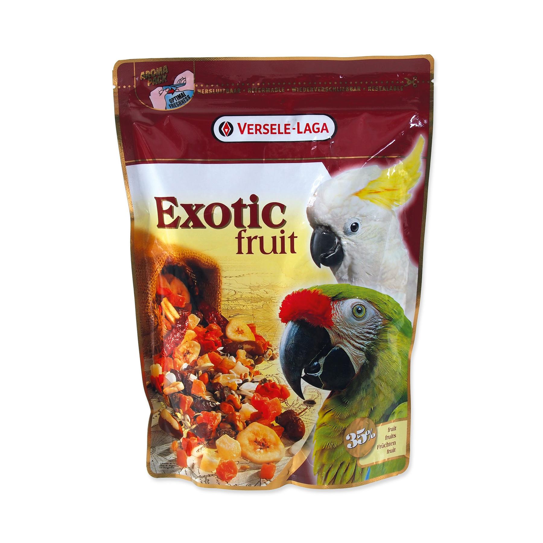 Versele-Laga Exotic fruits velký papoušek 600 g Versele-Laga