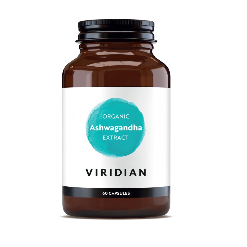 Viridian Ashwagandha Extract Organic 60 kapslí Viridian