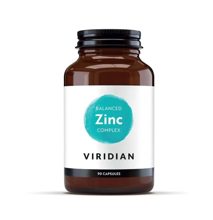 Viridian Balanced Zinc Complex 90 kapslí Viridian