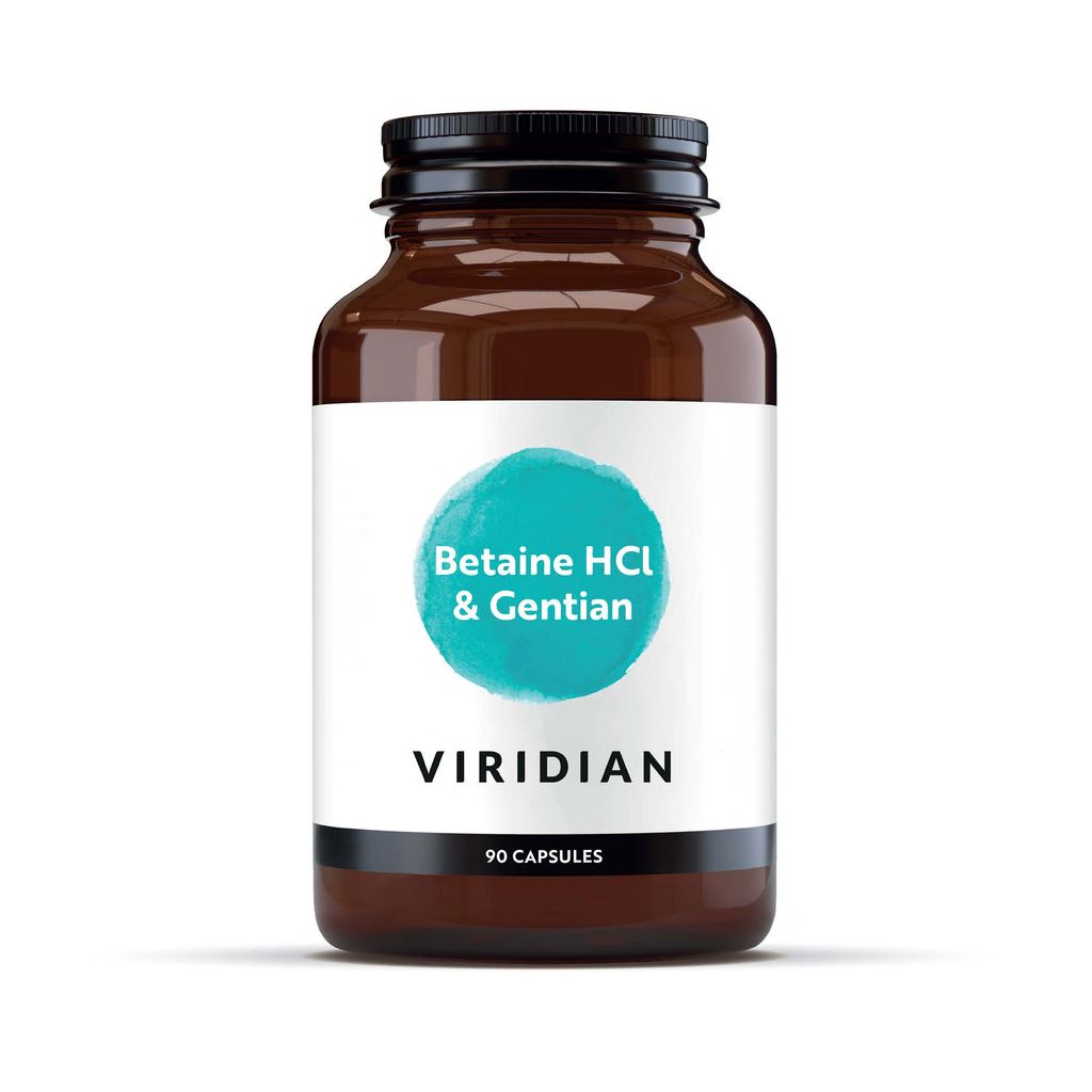 Viridian Betaine HCL 90 kapslí Viridian