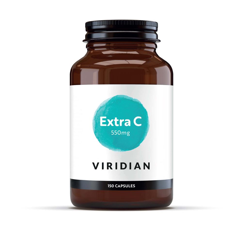 Viridian Extra C 550 mg 150 kapslí Viridian