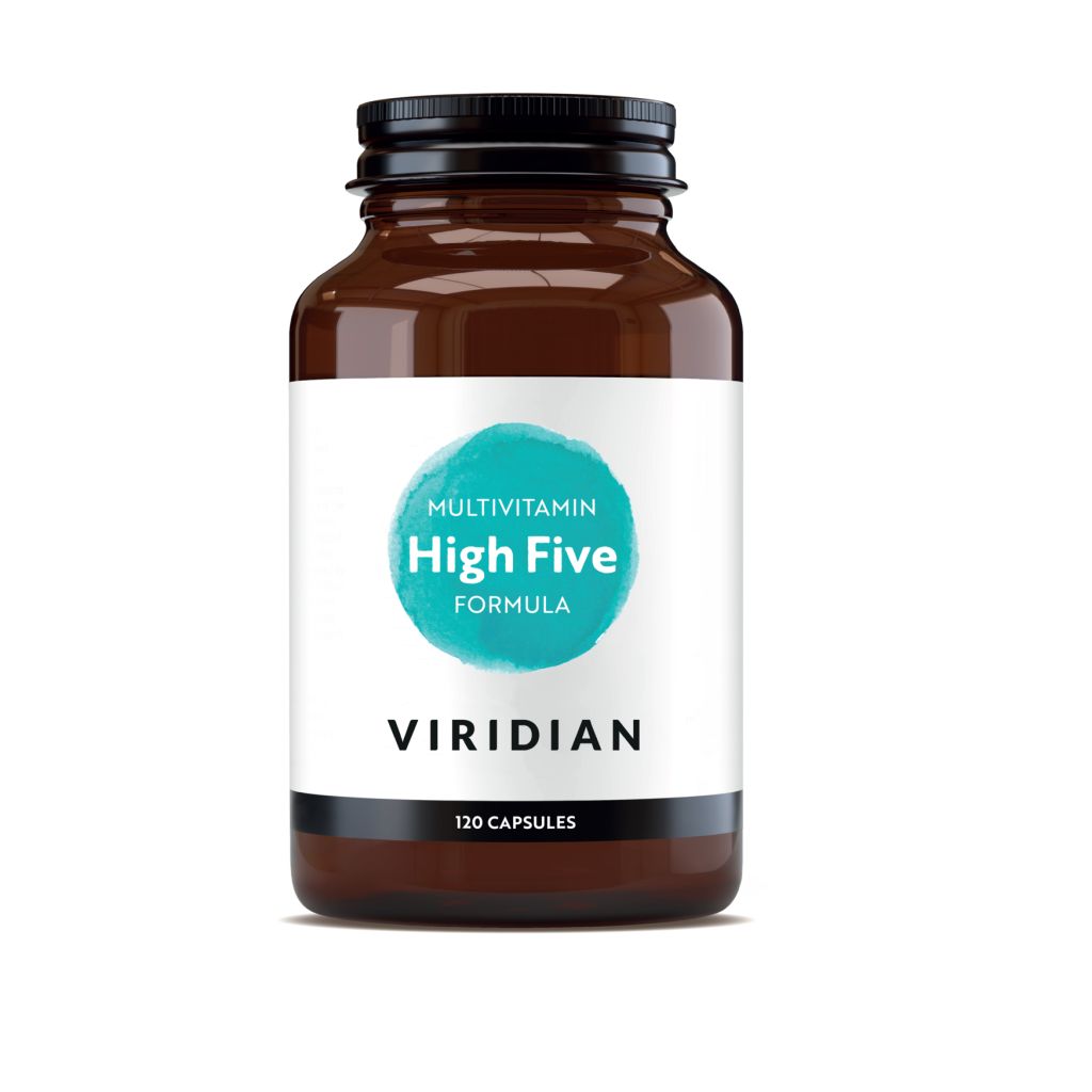 Viridian High Five Multivitamin & Mineral Formula 120 kapslí Viridian