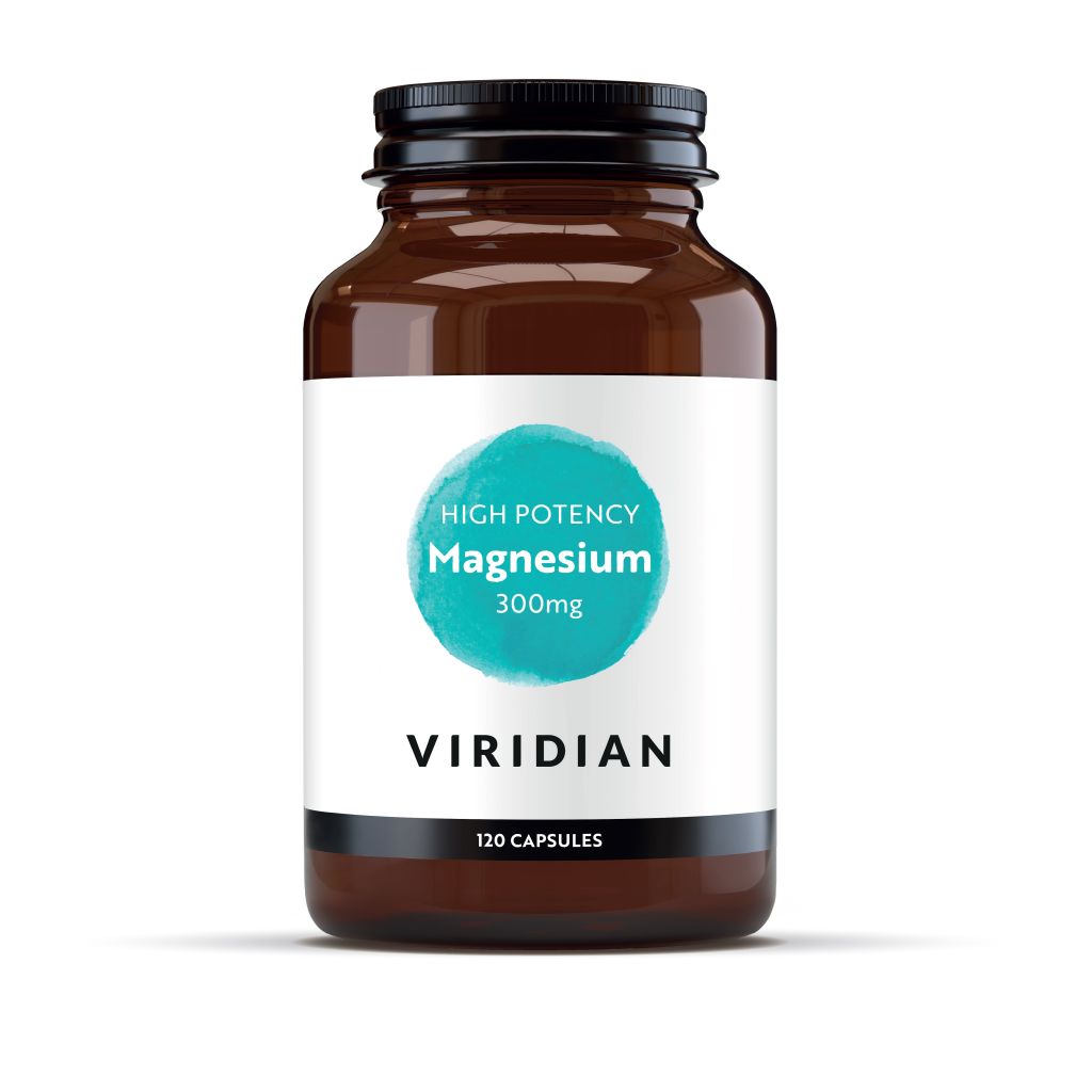 Viridian High Potency Magnesium 300 mg 120 kapslí Viridian