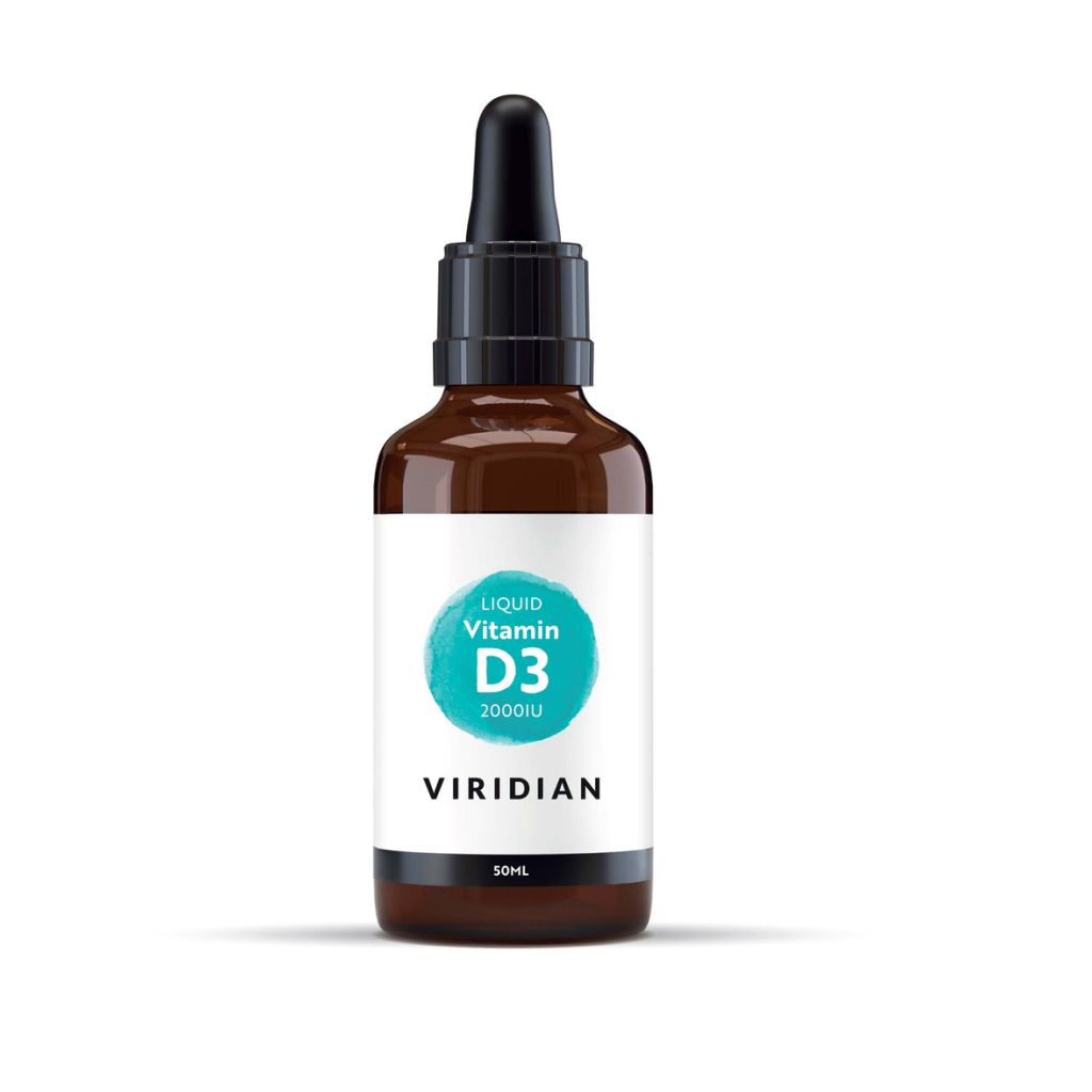 Viridian Liquid Vitamin D3 2000 IU 50 ml Viridian