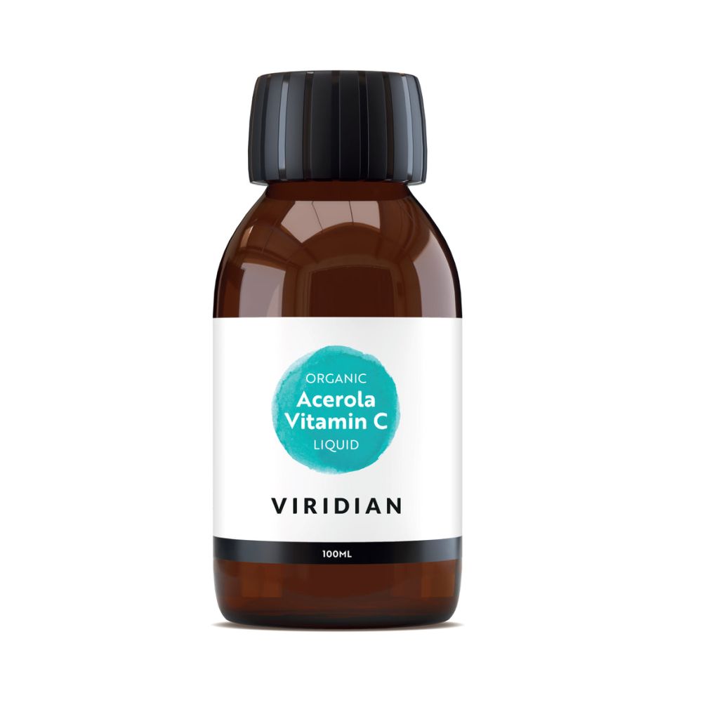 Viridian Organic Acerola Vitamin C liquid 100 ml Viridian