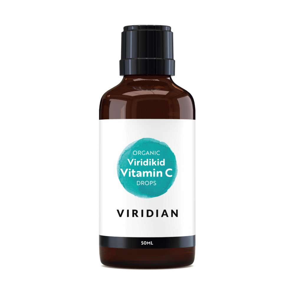 Viridian Viridikid Vitamin C Organic kapky 50 ml Viridian
