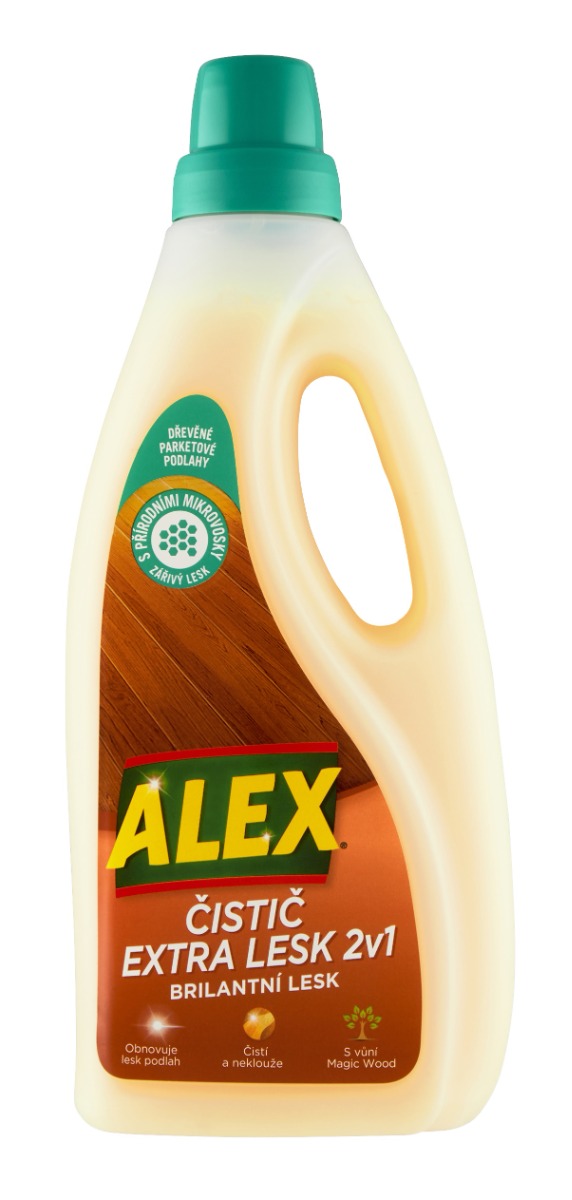 Alex Extra lesk 2v1 Čistič na dřevo 750 ml Alex