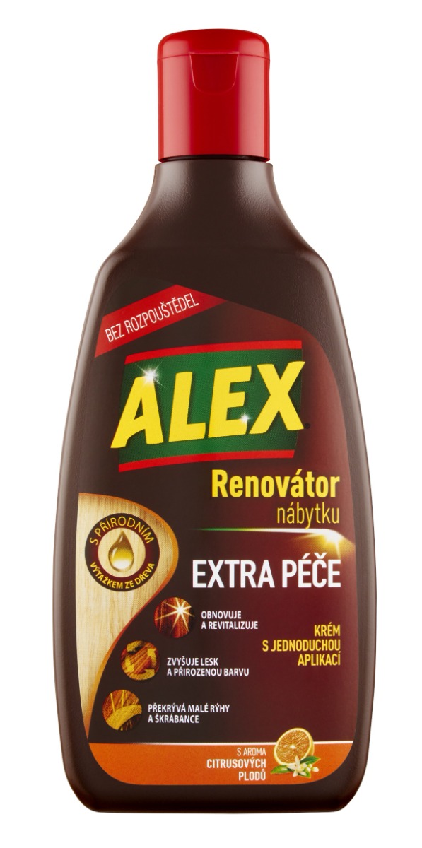 Alex Extra péče Renovátor nábytku krém 250 ml Alex