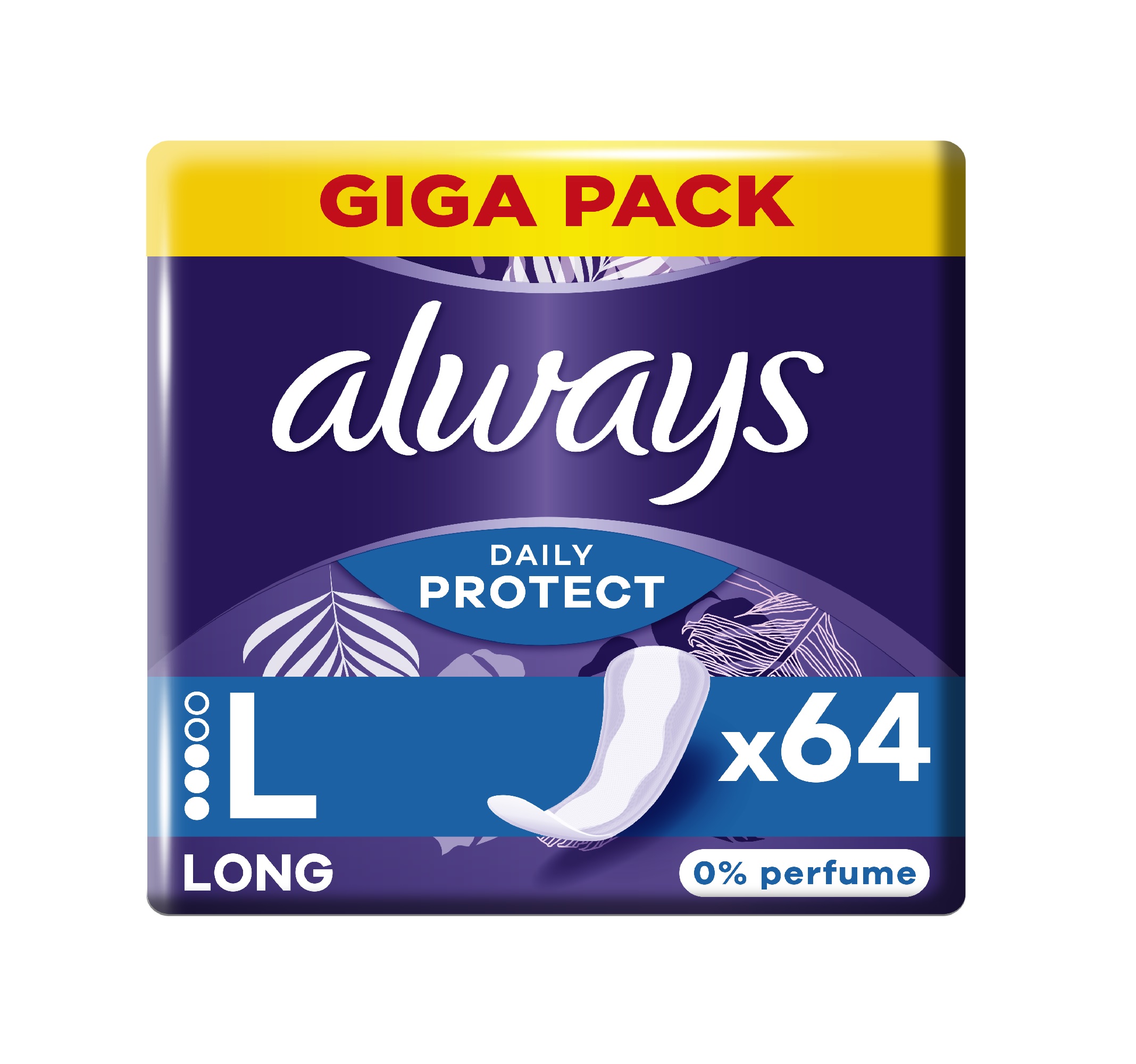 Always Daily Protect Long intimky 64 ks Always