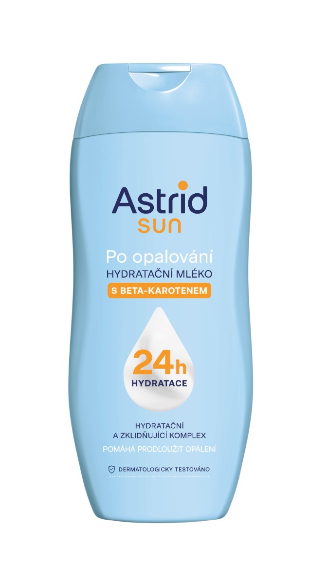 Astrid SUN Mléko po opalování s beta-karotenem 200 ml Astrid