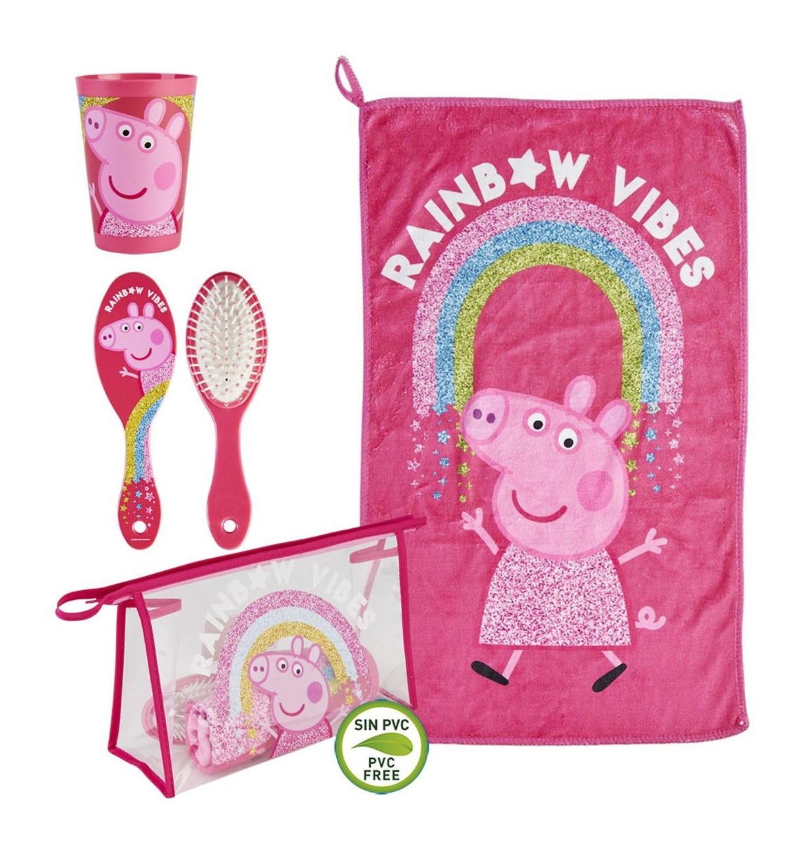 Cerdá Cestovní sada doplňků Peppa Pig Cerdá