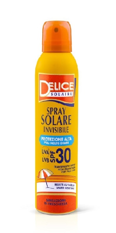 Delice Solaire Transparentní opalovací sprej SPF30 150 ml Delice Solaire
